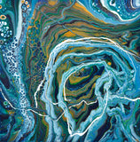 AGENT G / ANNICK GUINVARCH / COULÉES ACRYLIQUES