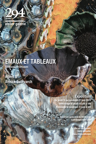 AGENT G / ANNICK GUINVARCH / EMAUX ET TABLEAUX